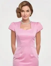 Pink Ladies Dress face swap