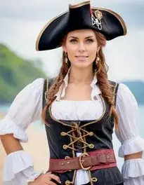 Pirate Clothes Female face swap
