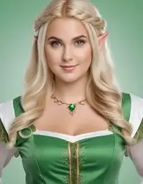 Plus Size Elf face swap