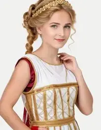 Ladies Roman Fancy Dress face swap