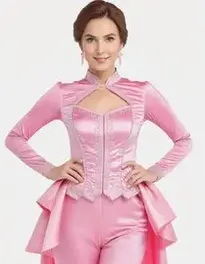 Pink Costume For Woman face swap