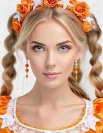 Pretty Halloween Costume For Woman face swap