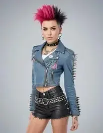 Punk Costume Female face swap