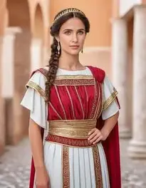 Roman Costume Female face swap
