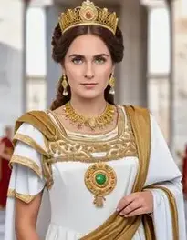 Roman Empress Fancy Dress face swap