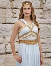 Roman Goddess Fancy Dress face swap