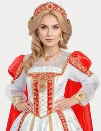 Russian Fancy Dress Female face swap