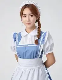 Simple Maid Outfit face swap