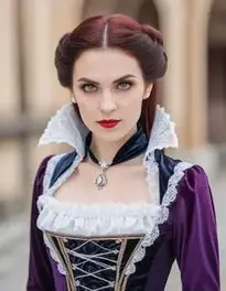 Simple Vampire Costume Woman face swap
