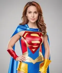 Super Hero Costume For Woman face swap