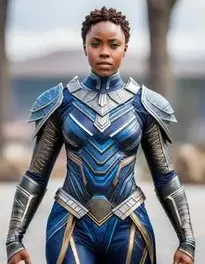 Wakanda Costume Female face swap