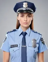 Police Female Fancy Dress face swap