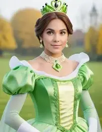 Princess And Frog Costume For Adults face swap