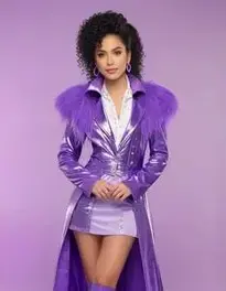 Purple Rain Costume Female face swap