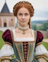 Renaissance Costume Female face swap