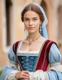 Renaissance Costume Woman face swap