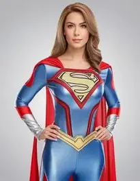 Superhero Outfit Female face swap