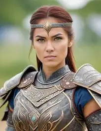 Warrior Woman face swap