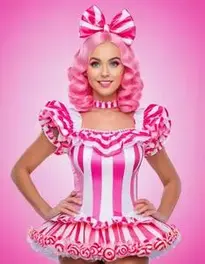 Woman Candyland face swap