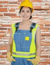 Woman Construction Worker face swap