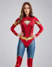 Woman Easy Superhero face swap