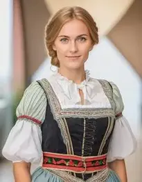 Woman German Dress face swap