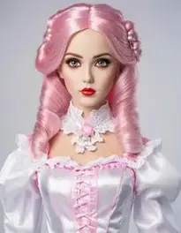 Woman Halloween Costume Dolls Kill face swap