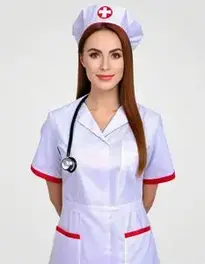 Woman Nurse Halloween face swap