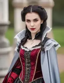 Woman Vampire face swap