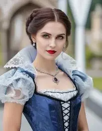 Woman Vampire Dress face swap