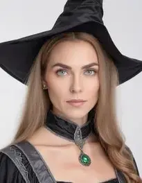 Woman Witch face swap