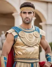 Ancient Greek Fancy Dress face swap