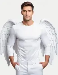 Angel Costume Man face swap