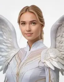 Angel Costume Woman face swap