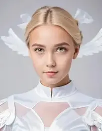 Angel Halloween Costume Adults face swap