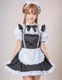 Anime Maid Outfit face swap