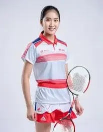 Badminton Attire Female face swap