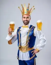 Beer Fancy Dress face swap