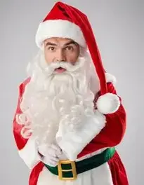 Blow Santa face swap