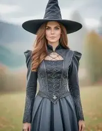 Woman Cool Witch face swap