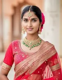 Woman Indian Fancy Dress face swap
