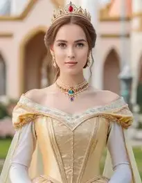 Woman Princess face swap