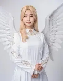 Angel Cosplay face swap