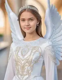 Angel Dress face swap