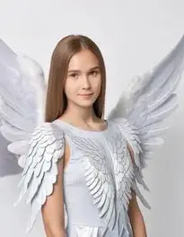 Angel Wings Costume For Adults face swap
