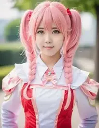Anime Cosplay face swap