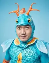 Aquatic Animals Fancy Dress face swap