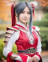Azami Cosplay face swap