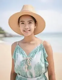 Beach Clothes face swap