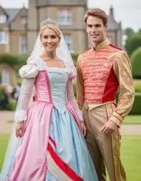 Best British Couples Fancy Dress face swap